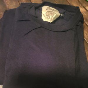 3 small black men's hemp shirts